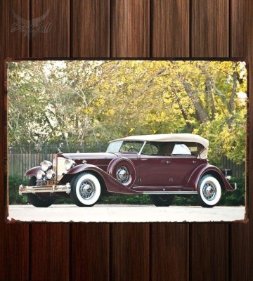 Металлическая табличка Packard Custom Twelve Sport Phaeton by Dietrich (1006)